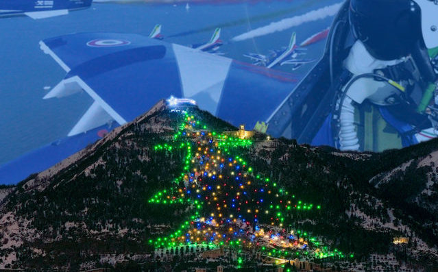 Natale in agriturismo a Gubbio - albero di Natale più grande del mondo